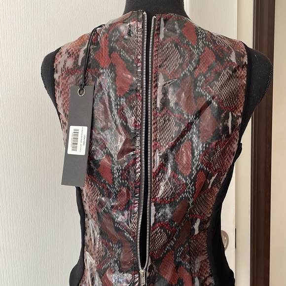 I. AM. GIA size M snake print tank NEW - Picture 5 of 8